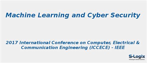 Machine Learning and Cyber Security | S-Logix