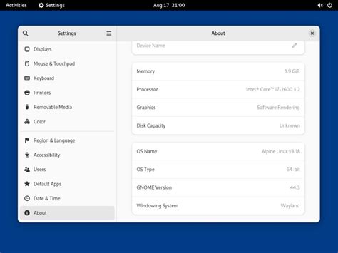 Image result for Alpine Linux Desktop