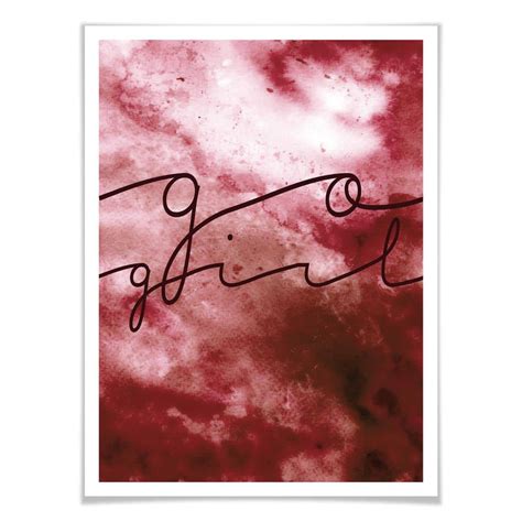 Poster - Go Girl! | wall-art.com