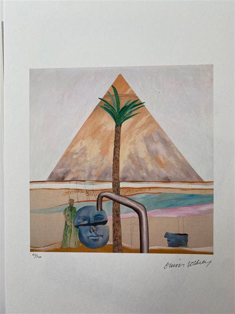 Buy David Hockney " Great Pyramid at Gaza With Broken Head Thebes ...