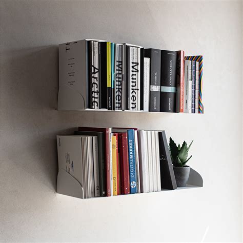 2 Estantes de pared blancos 60 x 16 x 13 cm / Acero - MILUKA | Leroy Merlin