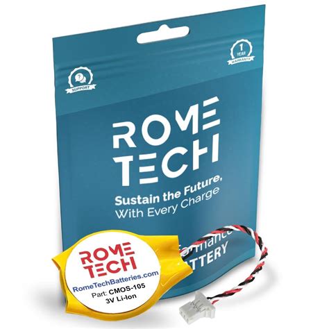 Buy Rome Tech RTC CMOS Battery for DELL Latitude E4200 E4300 Studio 14 ...