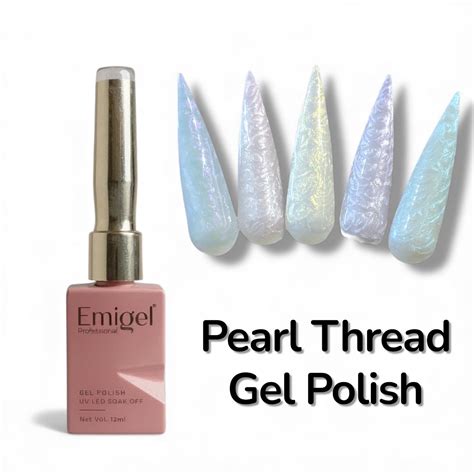 Emigel Pearl Thread Gel Polish – Nail Factory India