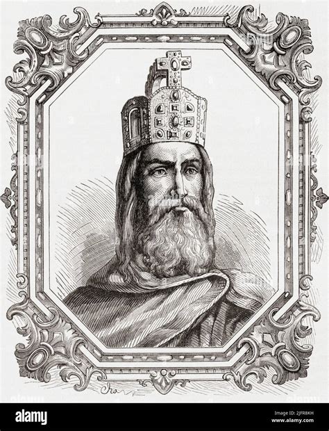 Holy roman emperor charlemagne hi-res stock photography and images - Alamy