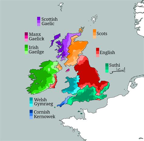Alternate language of The British isles : r/imaginarylanguagemaps
