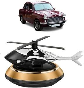 Genipap Car Solar Air Freshner Automatic Rotating Diffuser Price in ...