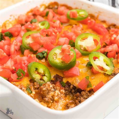 Baked Taco Dip Sour Cream