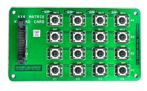 Image result for 4x4 Matrix Keypad