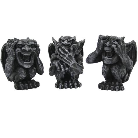 Buy Funny and Amusing See No Evil, Speak No Evil, Hear No Evil Goblin ...