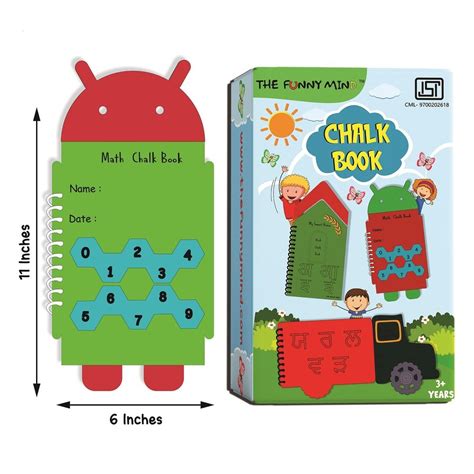 Math Activities Chalk Book – The Funny Mind
