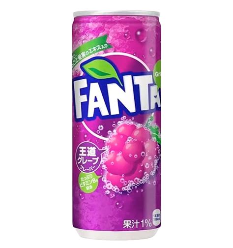 Fanta Grape Soda Can 500ml (Japan) - Walmart.com