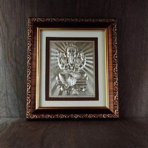 Silver God Frames - 999 PURE SILVER ASHTAVINAYAK FRAME Trader ...