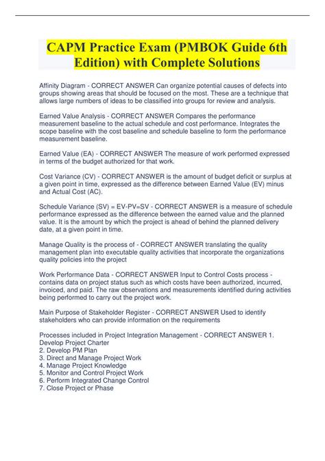 Image result for CAPM Exam Tips