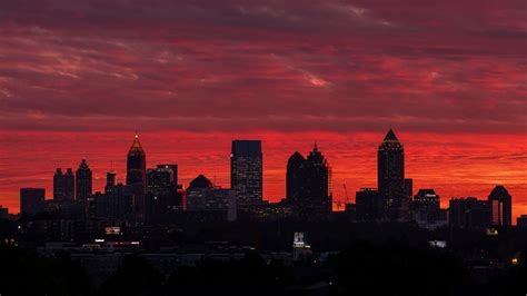 (HD) Downtown Atlanta, Georgia Skyline at Night - Emeric's Timelapse