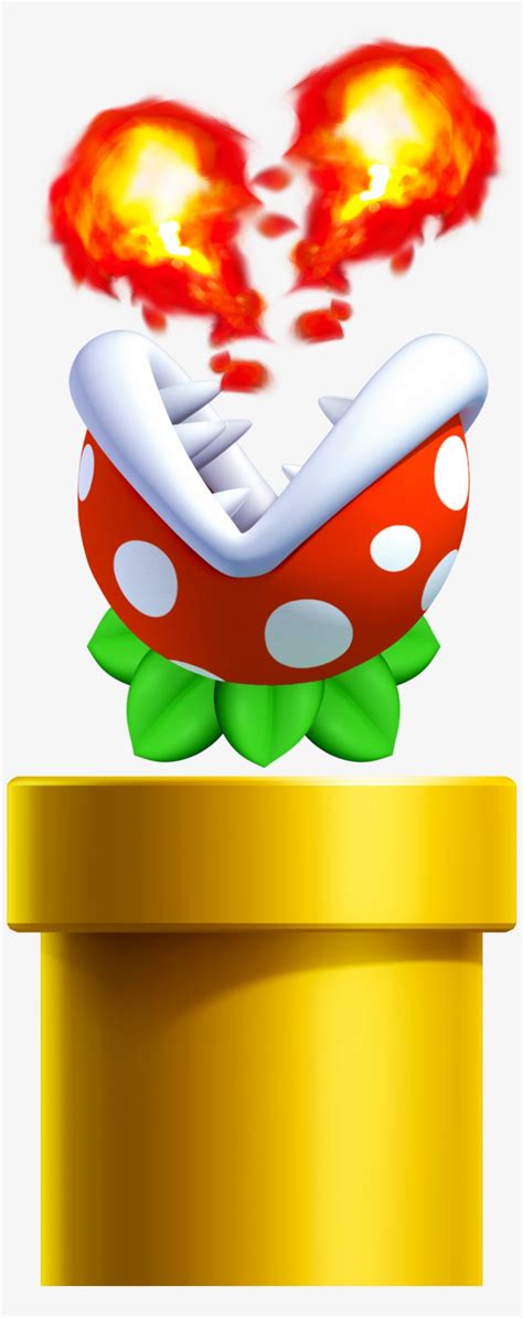 Jumping Piranha Plant Smwu - Mario Fire Piranha Plant Transparent PNG ...