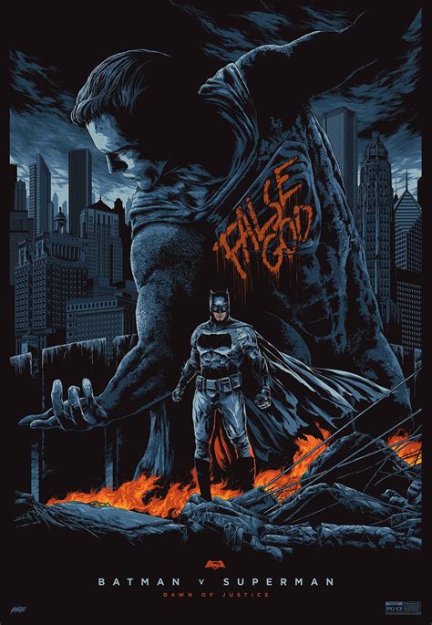 Batman Vs Superman Poster