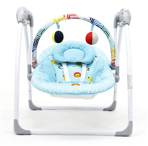 Vippestol, Baby Bouncer Swing Musical, blå - Importpris.no AS