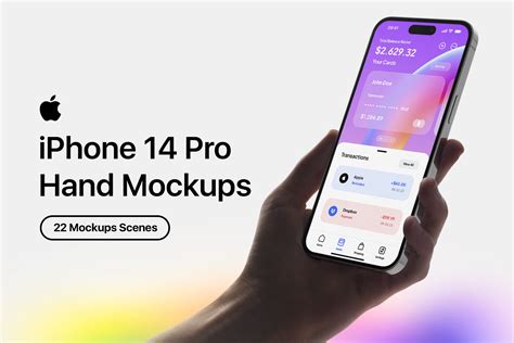 22 iPhone 14 Pro In Hand Mockups - PSD :: Behance