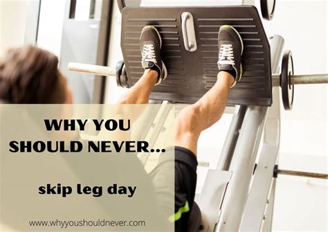 Why You Should Never Skip Leg Day – Why You Should Never…