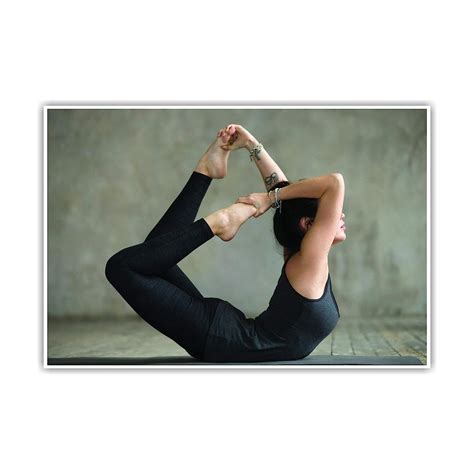 Anne Print Solutions® Fitness & Yoga Poster (Without Frame) for Wall ...