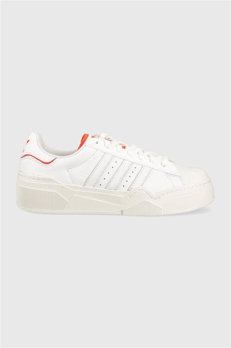 adidas Originals sneakersy skórzane Superstar Bonega 2B kolor biały ...