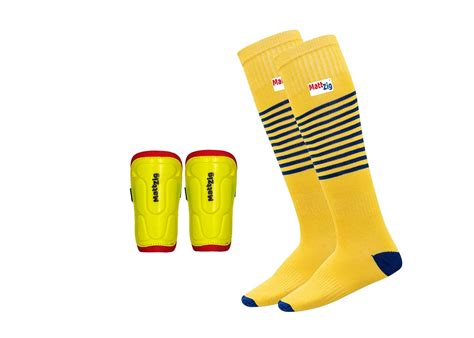 Buy MattZig Indian Club Football Kit (Football Socks One Pair + Shin ...