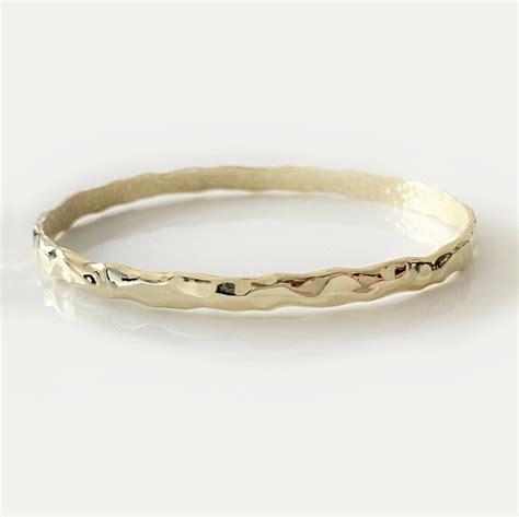 Reflections | Hallmarked Solid Gold Bangle. — Martina Hamilton Irish ...