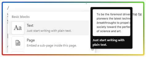 Image result for Notion Basic Blocks