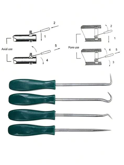 Conjunto de Chaves de Fenda para Vedação de Óleo de Carro com 4 Anéis O ...