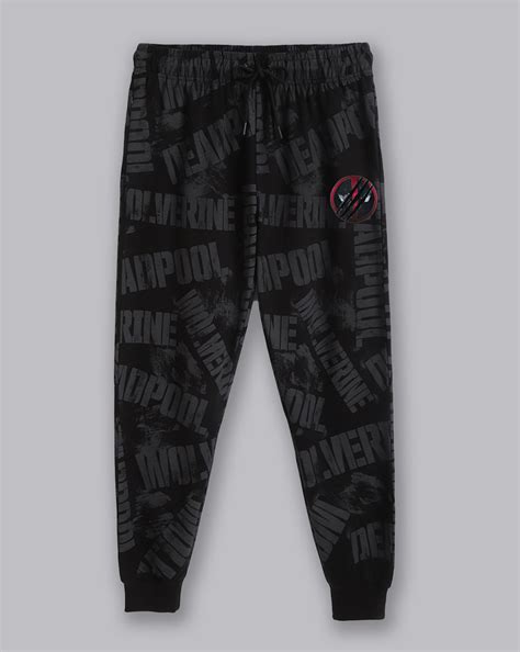 Deadpool & Wolverine Printed Regular Fit Jogger For Men – Free Authority