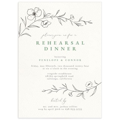 Rehearsal Dinner Invitations | The Knot