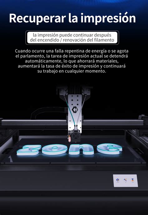 Channel letter 3D printer in Spanish