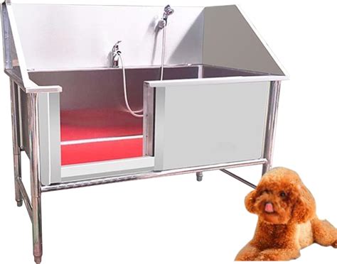 Stainless Steel Dog Cat Washing Station for Large Dogs,Pet Dog Bathing ...