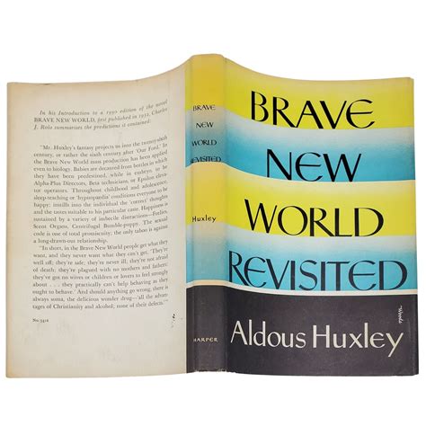 Brave New World Revisited | Aldous Huxley | First Edition, First Printing