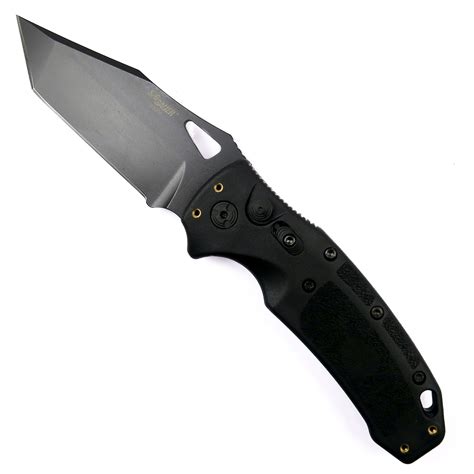 SIG Sauer Knives K320A Nitron Auto Knife, Black Cerakote Tanto Blade ...