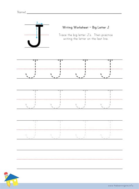 How To Teach The Letter J Writing Practice With Simple Tips