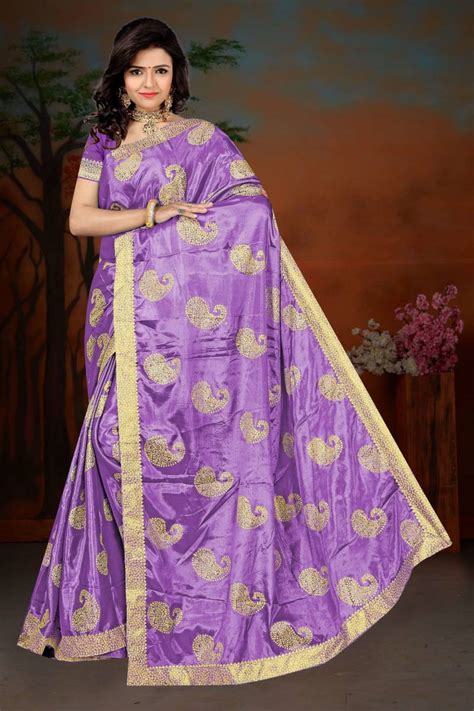 Ronisha 14 Fancy Chinon Saree Collection