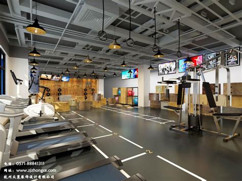娱乐空间150平米装修案例_效果图 - TS健身工作室 丨 1918 - 设计本