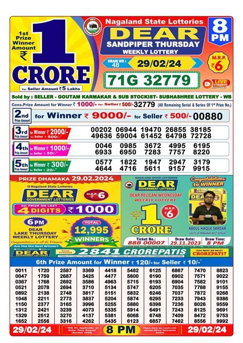 today night 8 pm lottery resultDownload it from today night 8 pm ...
