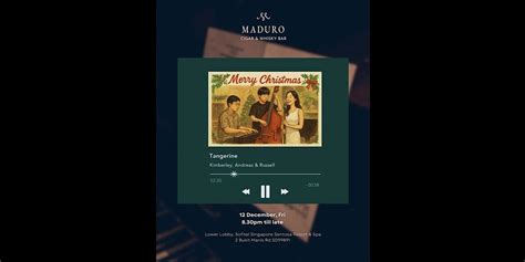 Tangerine - A Christmas Show by Kimberley, Andreaz & Russell, Maduro ...