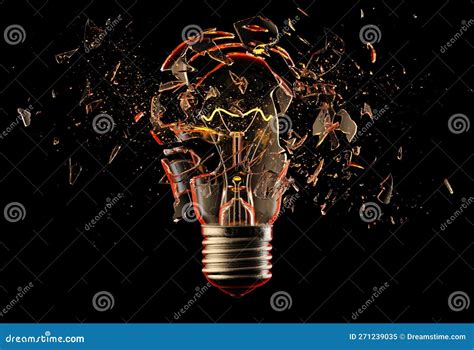 Image result for Exploding Light Bulb Art
