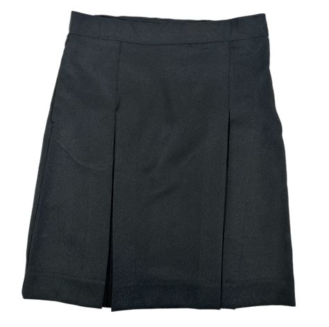 Girls Black Skirt w/ SERRA logo – Michael’s School Uniforms