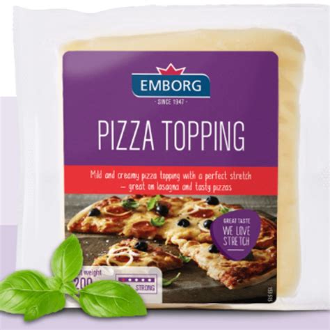 Natural Shredded Pizza Topping 200g Emborg – JITCO
