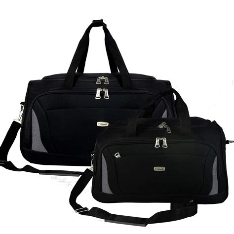 Buy Timus Morocco Plus 55 & 65 cm Black Best Waterproof Duffle Bags for ...