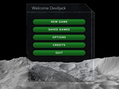Image result for Main Menu Screen