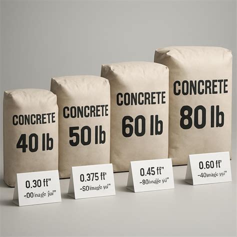 How Many 60lb Concrete Bags Make A Cubic Yard? The Complete Guide