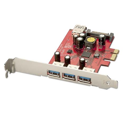 USB 3.0 Card - 3 + 1 Port, PCIe | $80 | The Connectivity Center