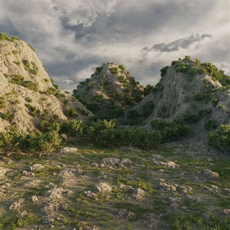 Majestic Mountain Landscape with 3D Special Effects and Dynamic ...