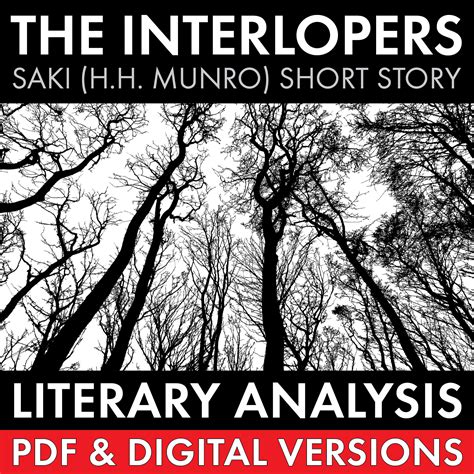 Interlopers, Saki, H.H. Munro Short Story Literary Analysis, PDF ...
