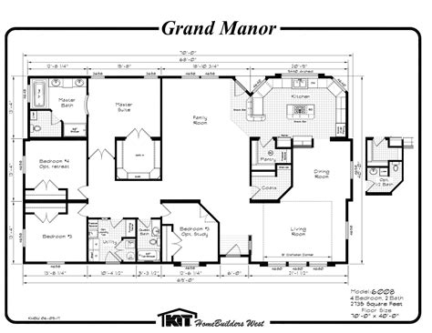 Standard Floor Plans - KIT Custom Homebuilders